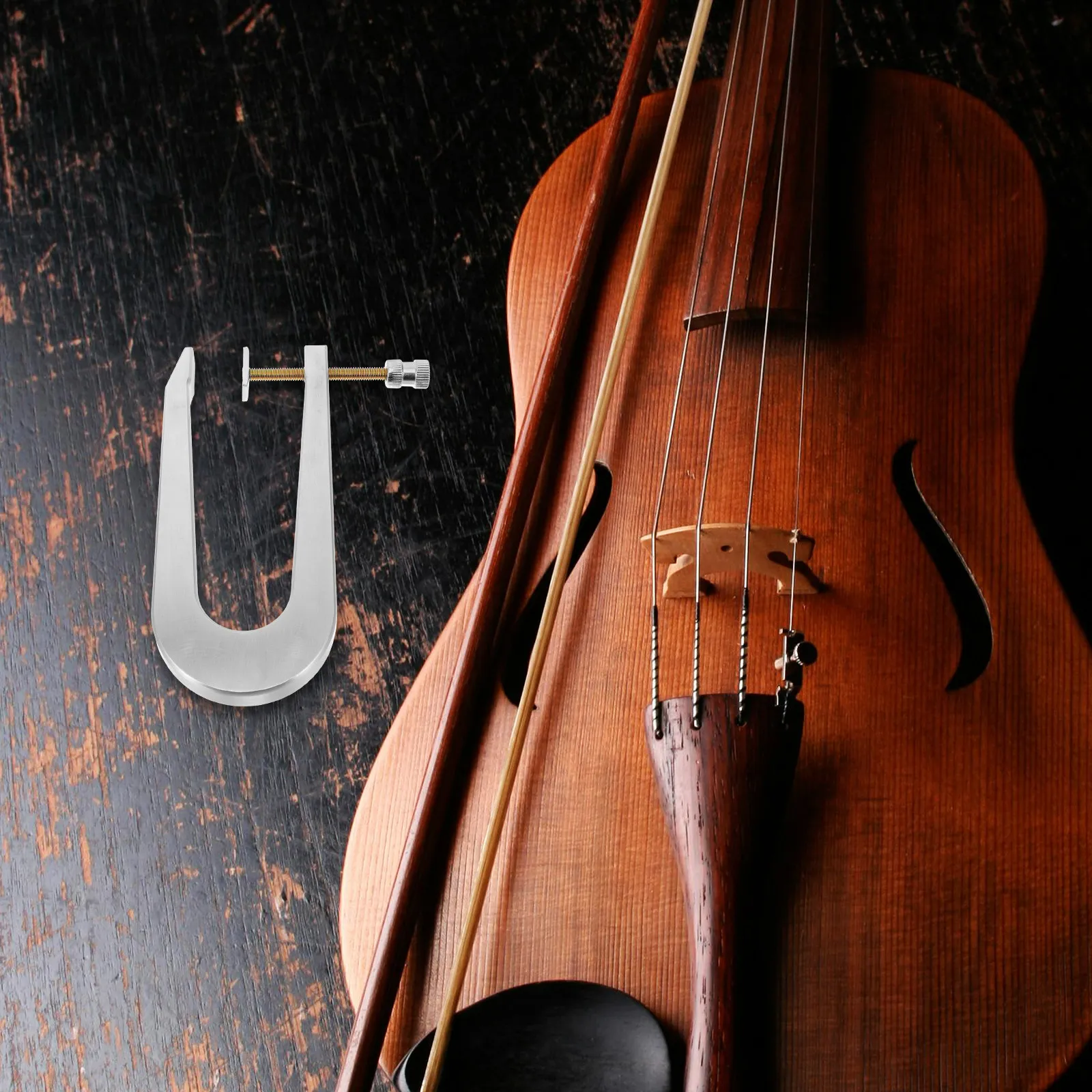 Metal Heavy Duty Cello Sound Post Tools Guitar Bridge Clamp For Cello Maker Beam Violin Soundpost Installation