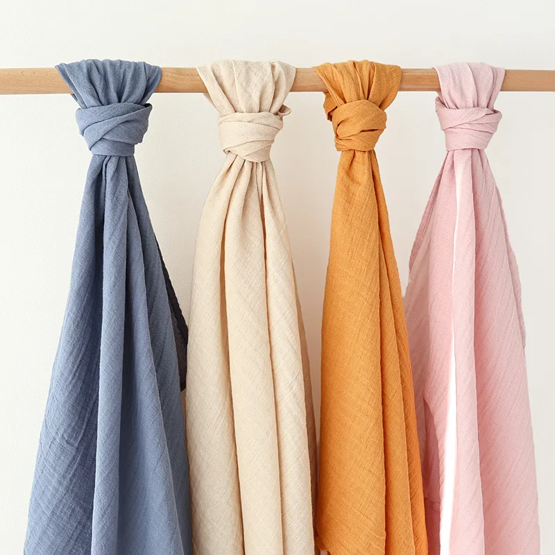 Cotton Baby Muslin Blanket Newborn Gauze Swaddle Blanket Swa
