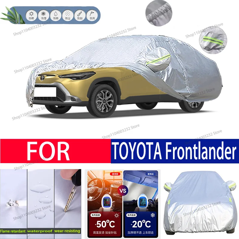 For TOYOTA Frontlander Car clothing sun protection snow prevention antifreeze car protective cover  auto cover