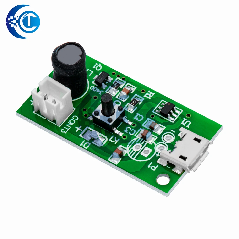 USB мини-увлажнитель DIY Kit-Mist Maker, плата драйвера, пленка для распыления тумана, лист распылителя, мини-осциллирующий USB Mi