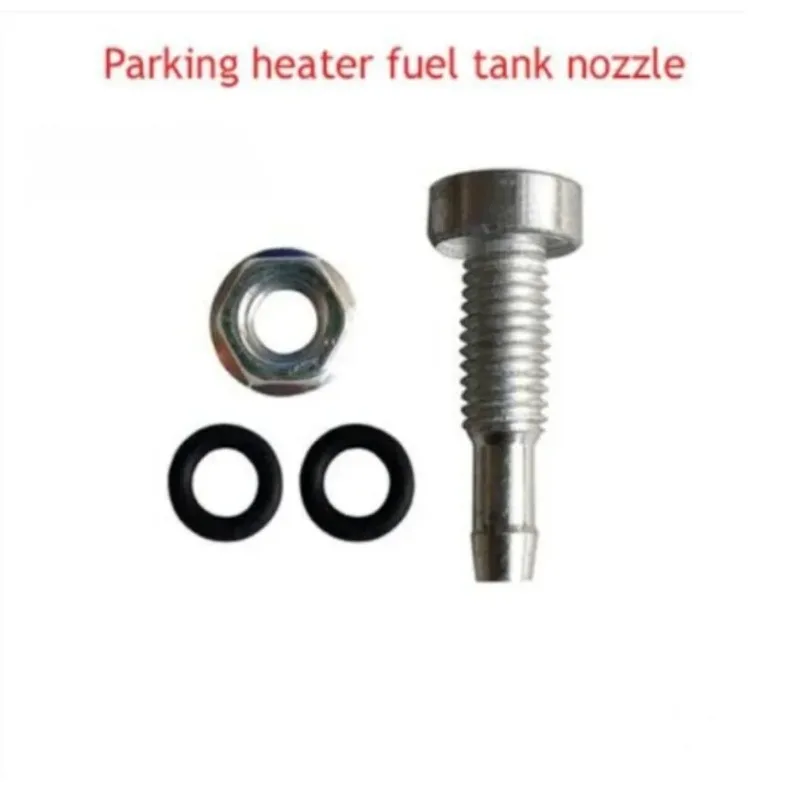 1PC Parking Heater Fuel Tank Nozzle Oil Head Truck Fuel Heating Tapered Cylindrical Aluminum Oil Outlet Modification Accessories