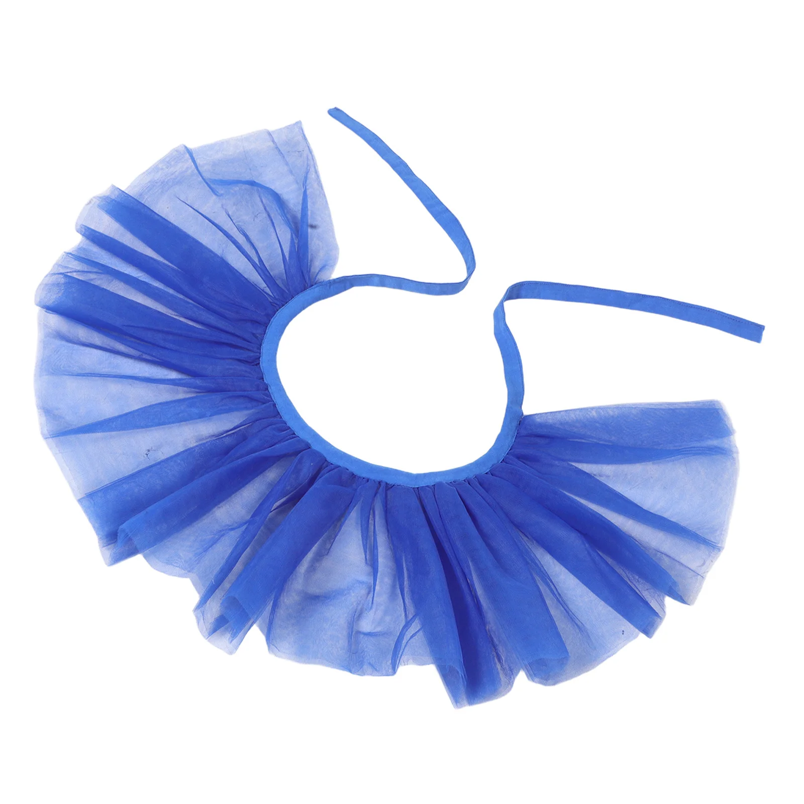 

Clown Ruffle Collar Multilayer Mesh Fake Collar Lightweight Detachable Women Costume Accessories Stage Performance