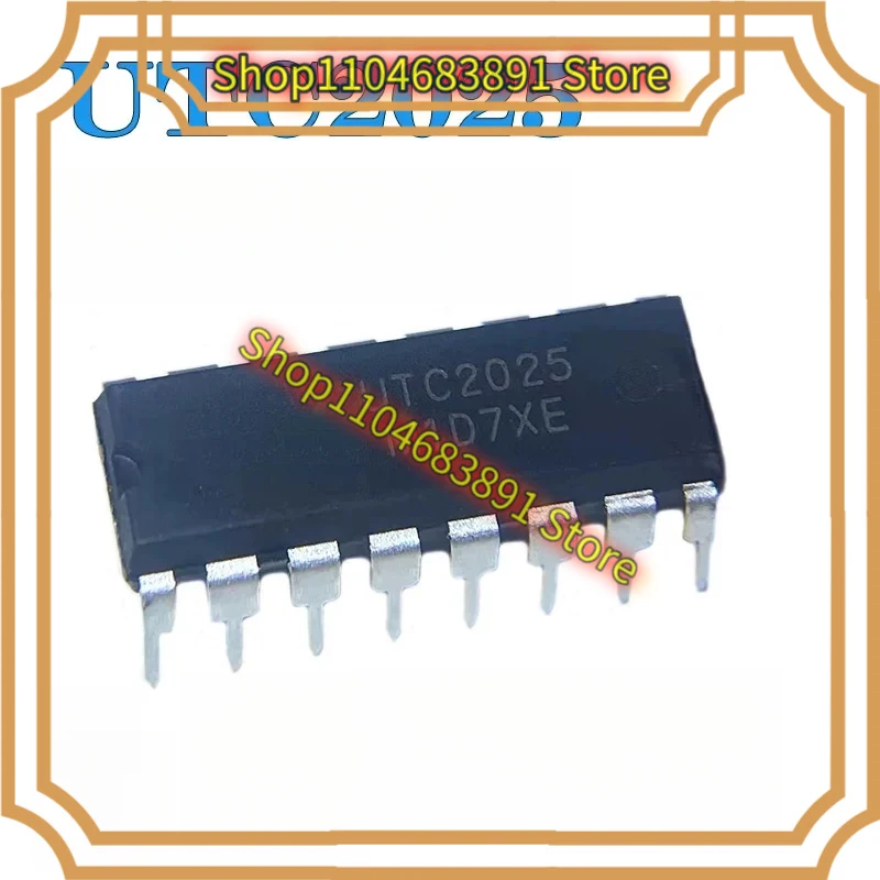 10pcs UTC2025 Direct Insert DIP16