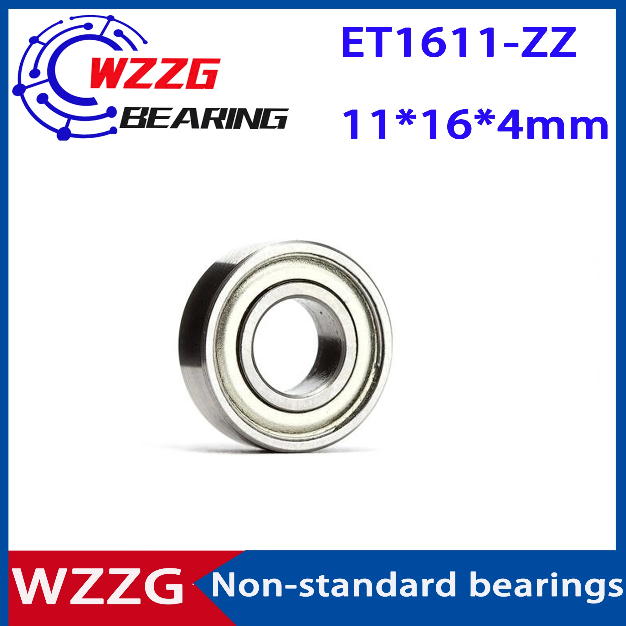 

WZZG MR1611ZZ 6700AZZ ET1611ZZ Differential special non-standard bearings 11*16*4mm