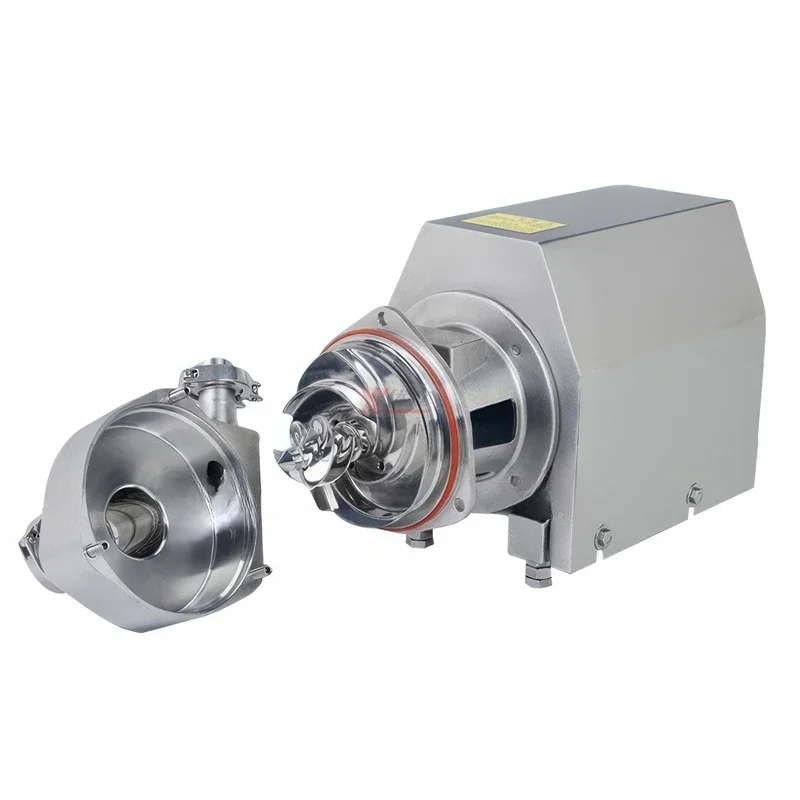 

DIN SMS Connect Hygienic food grade Stainless Steel ss 304 316L transfer Tri Clamp Vacuum sanitary negative pressure pump