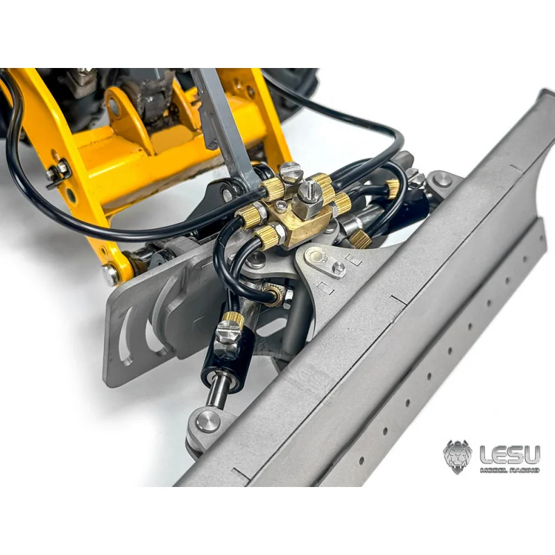 1/14 LESU RC Metall-Hydraulik-Bulldozer-Schaufel-Kits für MCL8 Lader, ferngesteuertes Auto, Baufahrzeug, verbesserte Teile, Spielzeug TH23263 – Detail 3
