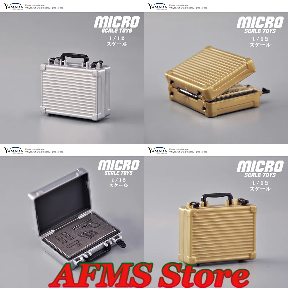 ‌ Akcesoria do scenek: walizka, aktówka, pudełko na figurki żołnierzy w skali 1/12, pasujące do figurek akcji 6-calowych.