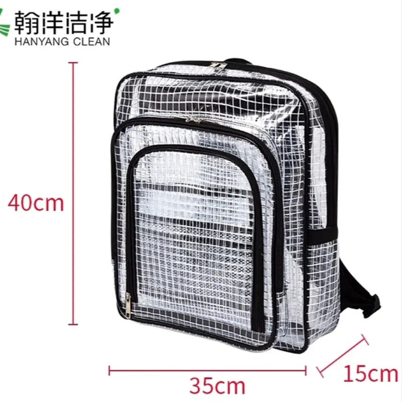 Borse antistatiche trasparenti Griglia in PVC rinforzato a prova di polvere per la custodia protettiva ESD per il trasporto di componenti elettronici