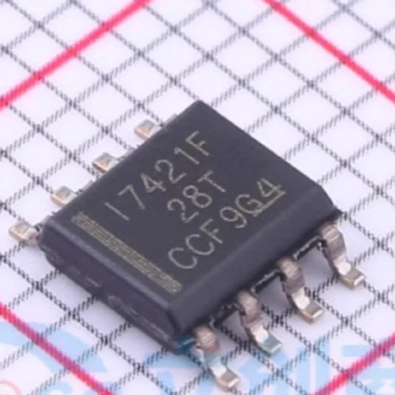 Isolators ISO7421FEDR General Purpose Digital Isolator 2500Vrms 2 Channel 50Mbps 25kV/µs CMTI 8-SOIC (0.154