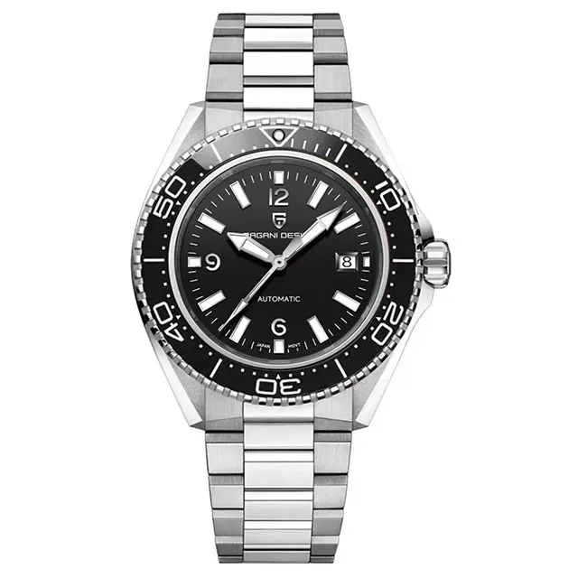 Men's Automatic Watch with Ceramic Bezel