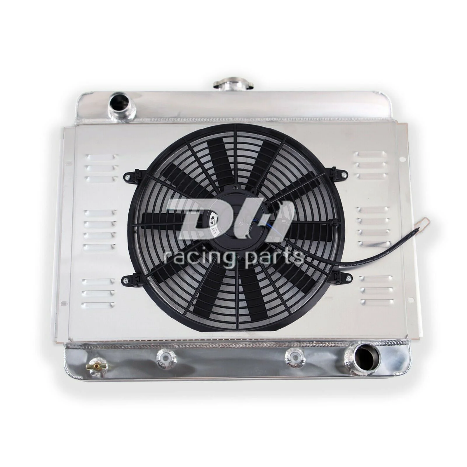 3열 알루미늄 라디에이터&슈라우드&14'' 팬 핏 1962-1967 쉐보레 노바 쉐보레 II V8