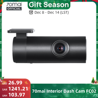 70mai Interior Cam FC02 Fits for 70mai A510/A810/A800S/A500S/A400 (Cannot use together with rear cam)