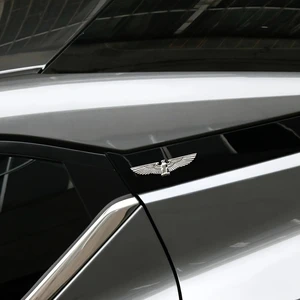 3D -Metallauto -Dekoration, Adler, Falcon, Emblem, Universal Cars Aufkleber, Motorrad, Fahrrad 12 Hauptverkäufe Aguila Emblem - №3