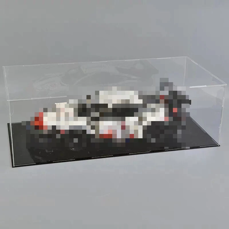 42096 display box suitable for RSR Porsche 911 building block suitable for LEGO transparent model storage cover dust proof