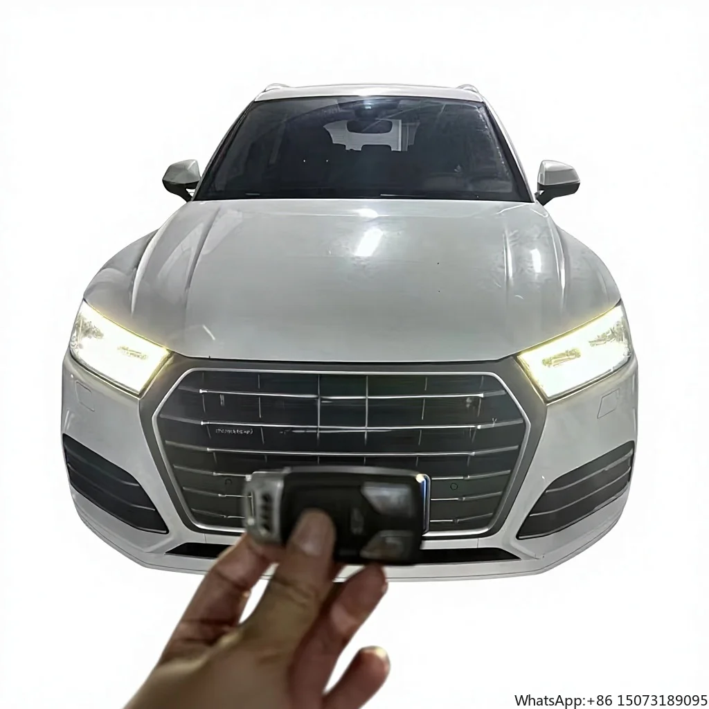 

for Q5/Q5L Front Bumper Assembly Radiator Engine Hood Grille Brake Light Front Lip of Bumper for Upgrade