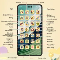 Toy Cell Phone Educational Toys Cellphone Baby Kid Educational Toy Phone Mobile Phone Model Toy for Children Birthday Xmas Gift 6
