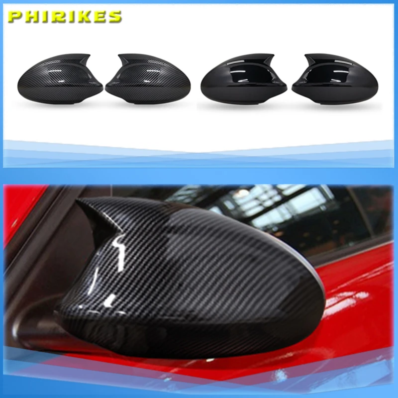

Rearview Side Mirror Covers Cap For BMW E90 E91 E92 E93 E81 E87 E82 E88 3 1 Series M Accessories Carbon Fiber Gloss