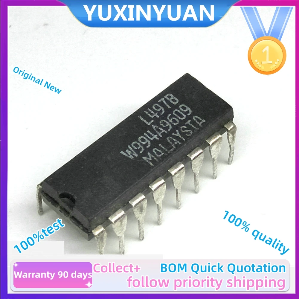 1PCS L497B L497 DIP16 100%good  IC   100%good YUXINYUAN
