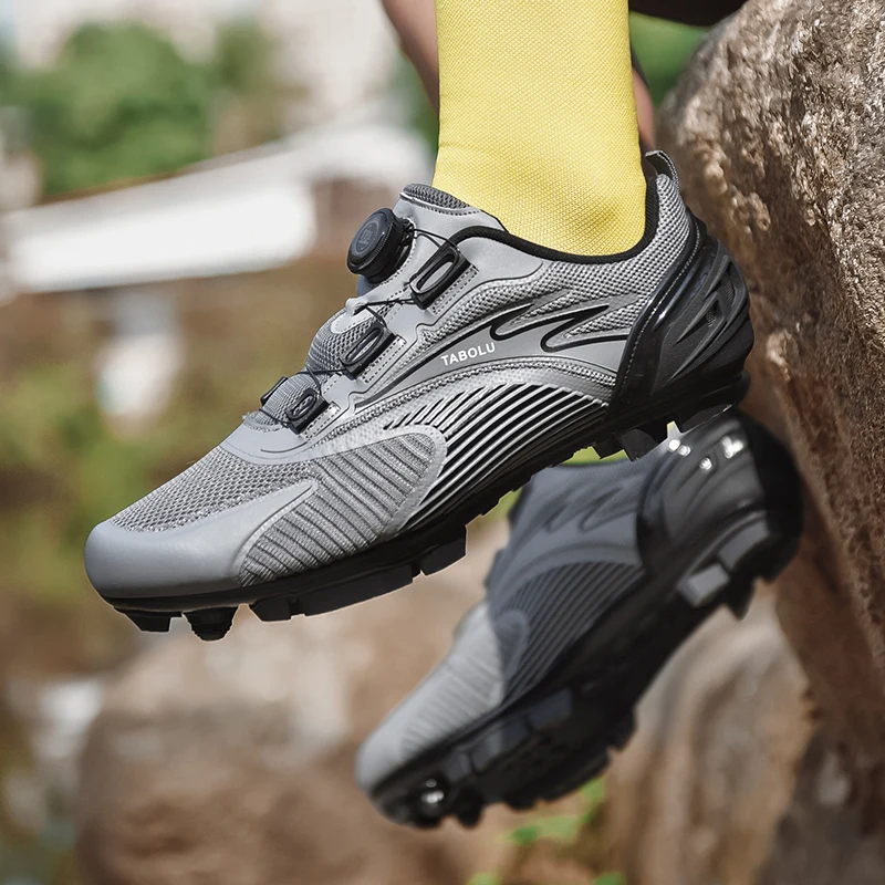 

MTB Mens Road Lane Board Cycling Shoes Road Cyclocross Speed Flats Racing Shoes Women's Cycling Mountain Spd Cycling Shoes