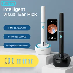 Dr.isla HD Smart Visual Ear Sticks Endoscope High Precision Earpick Camera Otoscope Health Care Ear Cleaner Ear Wax Remover