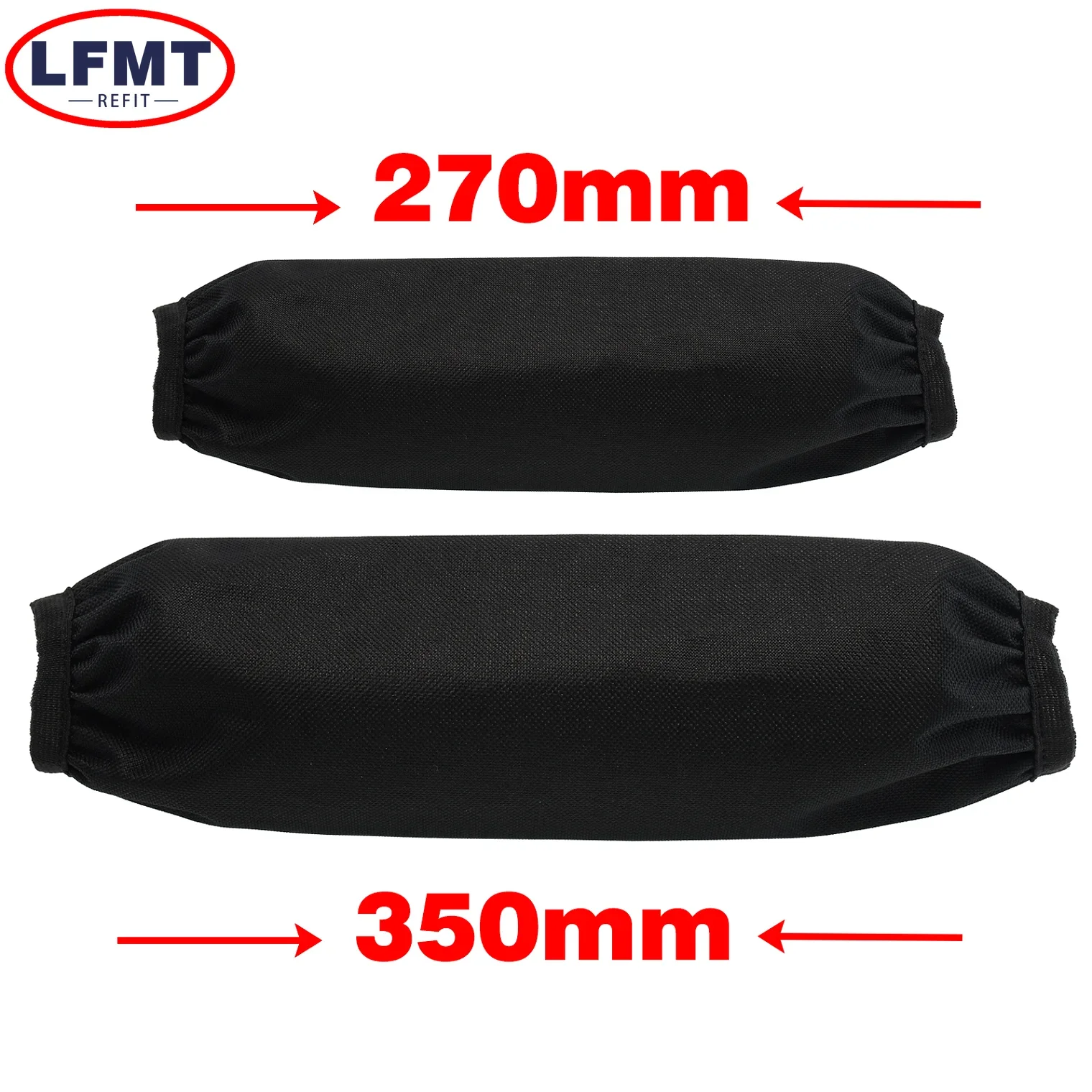 Motorcycle Universal 27cm 35cm Rear Shock Absorber Suspension Protector Cover For Yamaha Suzuki LTZ 400 Quad ATV KFX400 YFZ 450