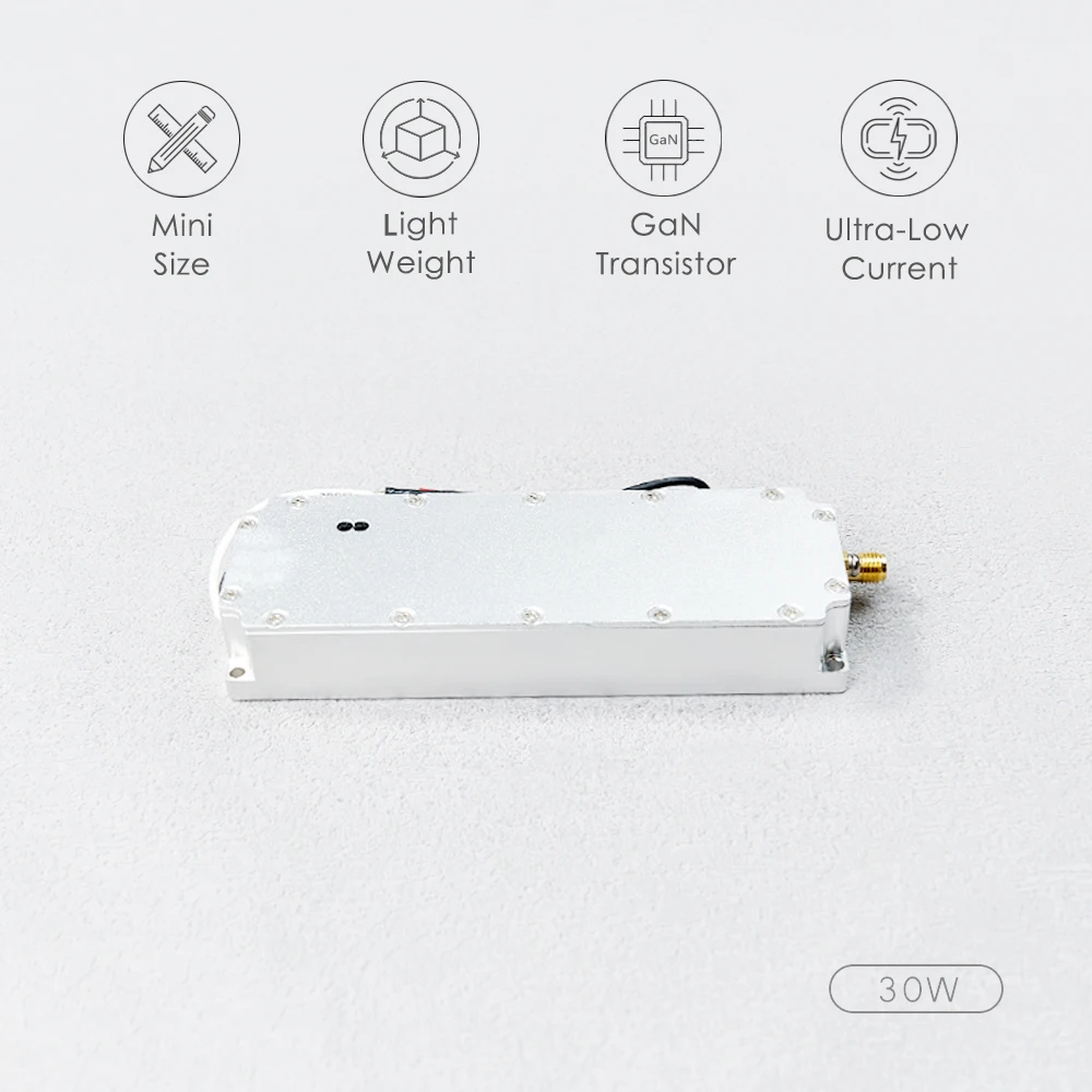 30W CUSTOM RF 730-830MHZ 830-930MHZ930-1030MHZ940-1100MHZ940-1030M730-820M850-940M 1100-1380MHZ Moduł GENERATORA NOISE Wzmacniacza