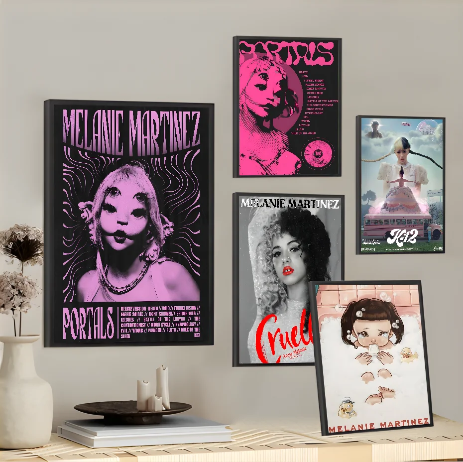 American Singer-Songwriter M-Melanie-Martinez Poster Home Living Room Wall Room Bed Bedroom Home Decoration