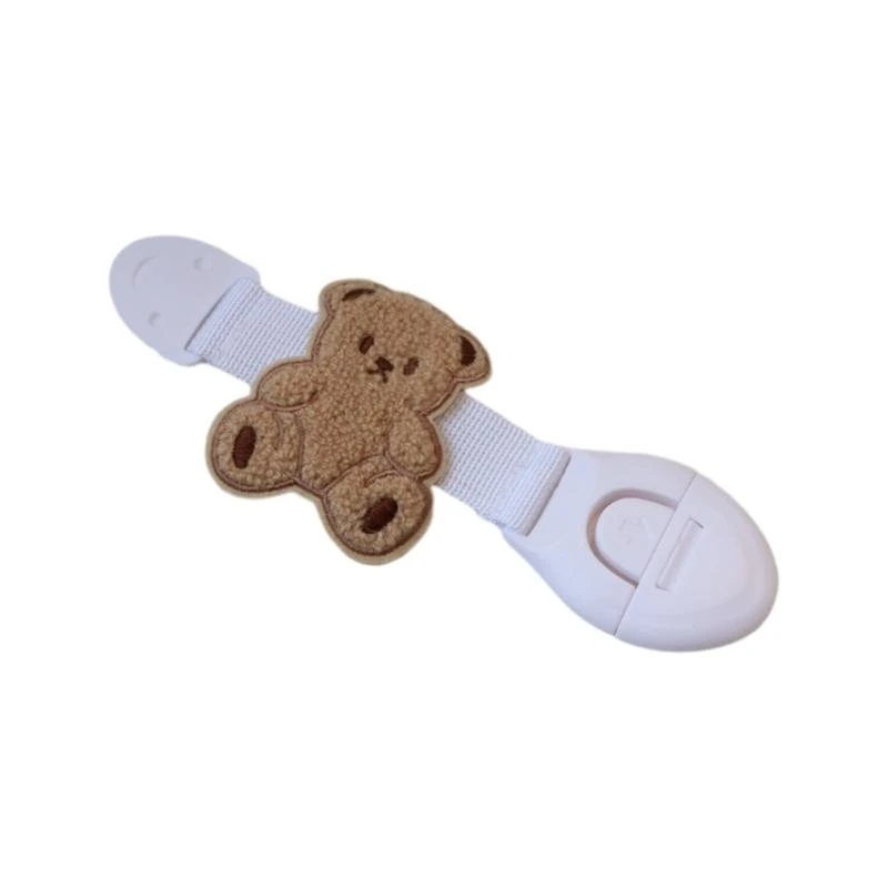 J15U حل موثوق لحماية الأطفال، قفل أنيق وعملي، قفل أمان مستوحى من الزهور، قفل أمان مضاد للقرص، أدراج خزائن آمنة #2