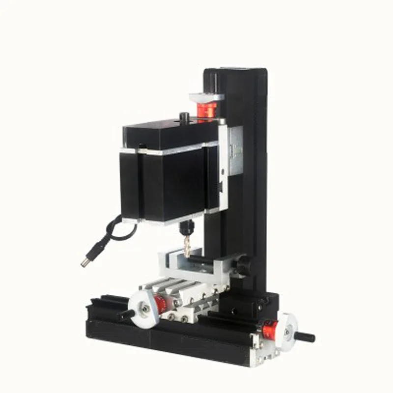 1PC DIY Miniature Metal Six-axis Drilling And Milling Machine Low-power Teaching Model High-Precision Production DIY Tools 12V