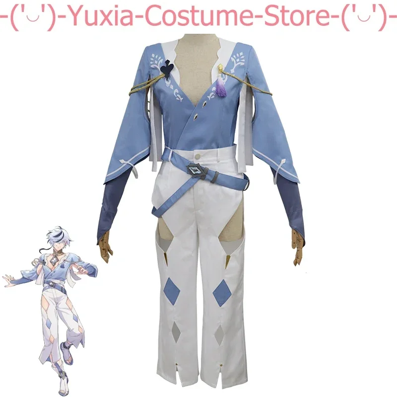 Anime! Nu: Carnival SR Blade Game Suit Handsome Uniform Cosplay Costume Halloween Party Role Play Outfit Unisex Any Size