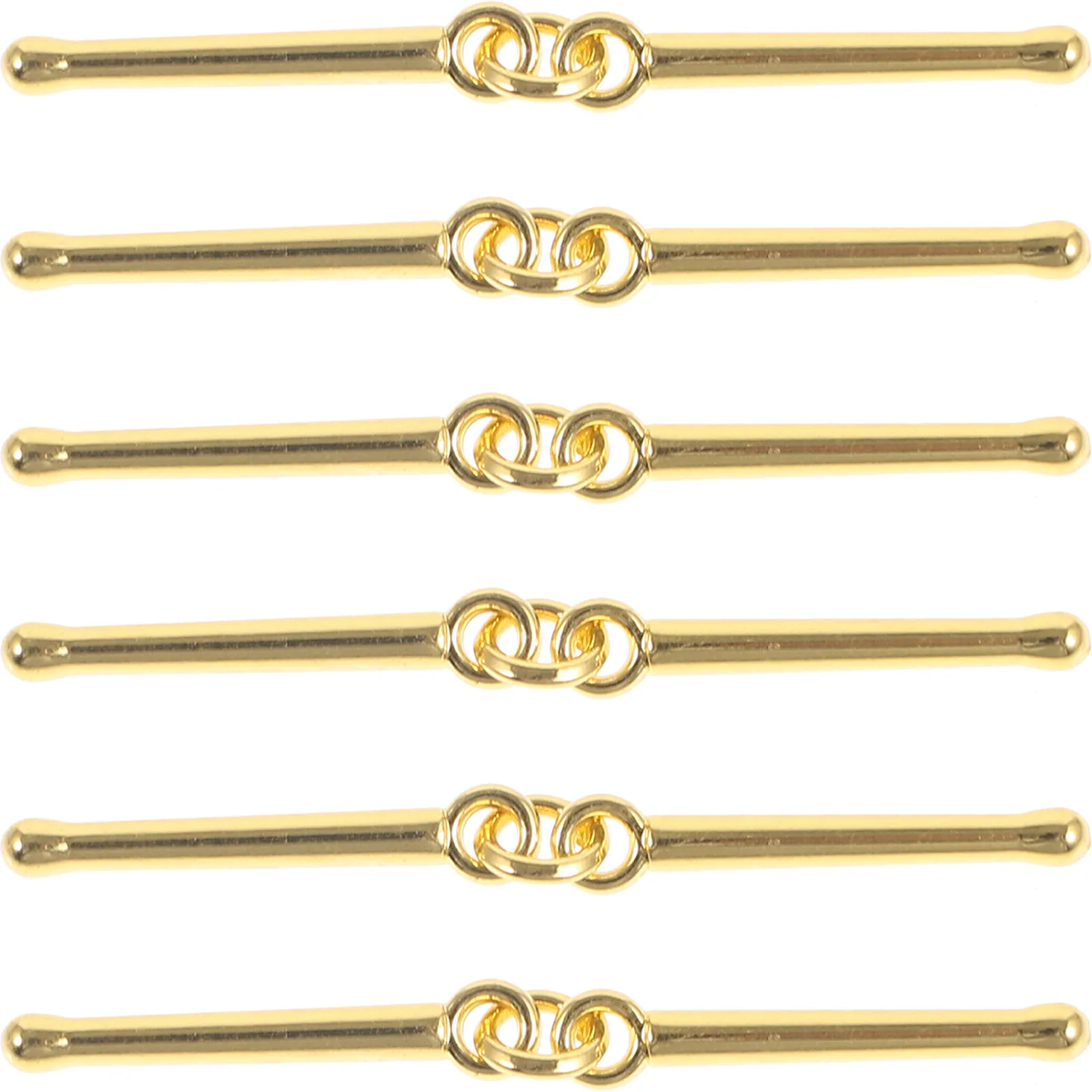 

6Pcs Drum Sticks Charms Creative Metal Jewelry Making Pendants DIY Necklace Bracelet Crafting Accessories Drum Sticks Pendants