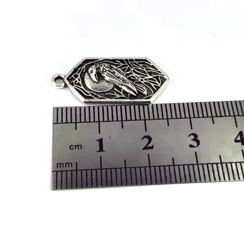 5pcs New DIY Bird Moon Tree Pendant Charm for Women Man Accessories