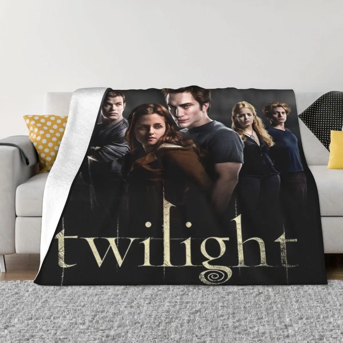 

Одеяло до колена для кемпинга The Twilight Saga 01421, одеяло с принтом, одеяло для дивана-кровати, тонкое ватное одеяло, одеяло