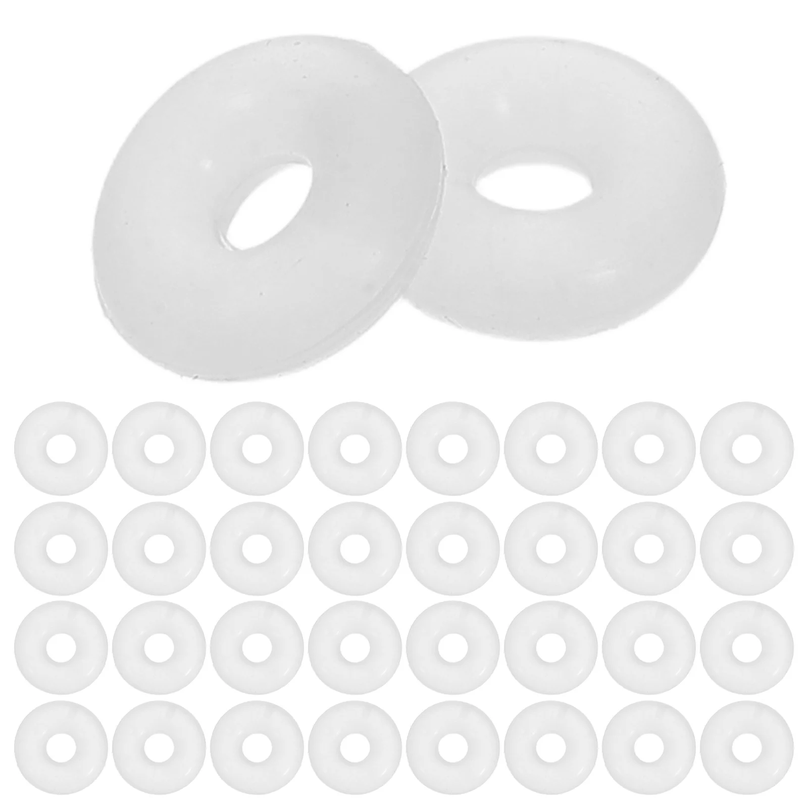 팔찌 목걸이 스페이서 스토퍼 용 100 Pcs 비즈 낚시 용 고무 비드 스톱 DIY 쥬얼리 결과 참