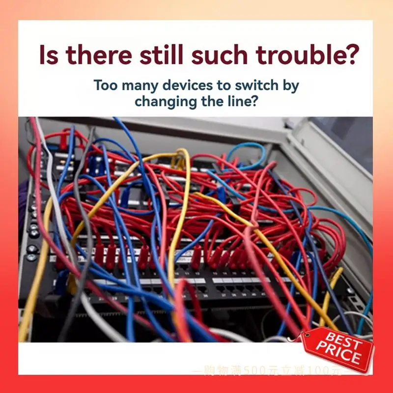 

ABNR 3-Way Stereo XLR Passive Audio Signal Switcher Selection Switch Balanced 3 In 1 Out Audio Selector Audio Select Switcher