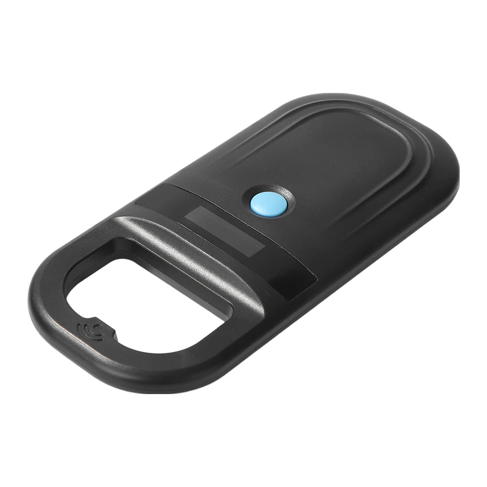 Scanner per chip ID per animali domestici Scanner per etichette per animali ricaricabile 134,2 kHz 125 kHz con display OLED stabile per ISO 11784/11785 FDX-B e ID64