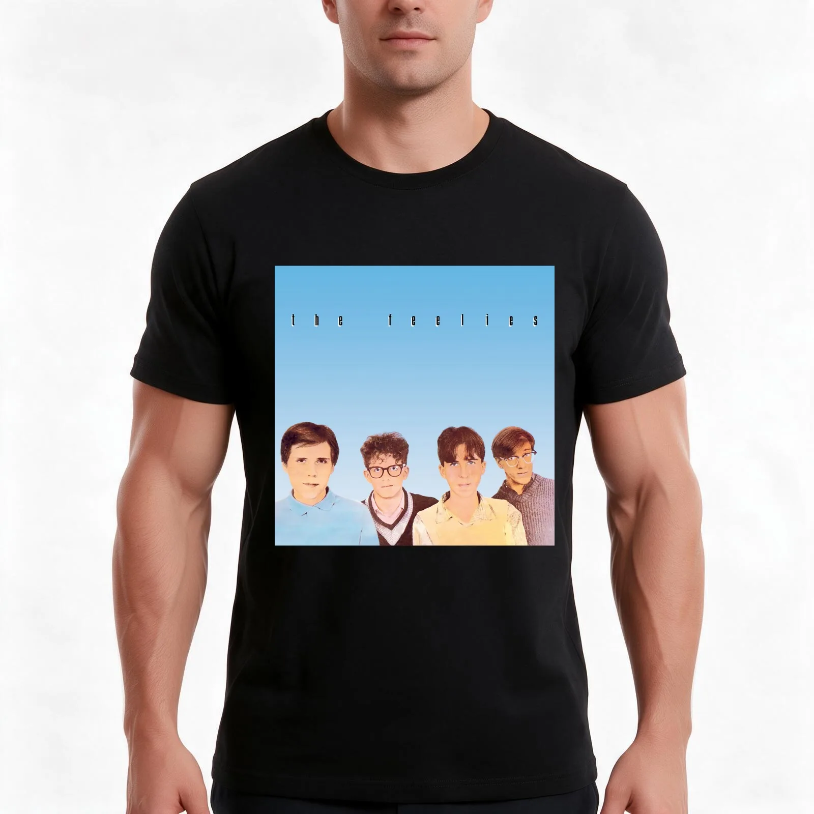 The Feelies – Crazy Rhythms T-Shirt Summer Casual Cotton Tee Oversized Streetwear Tops Vintage Graphic Print 100% Cotton