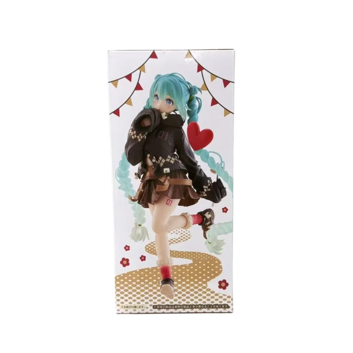 

In Stock [Genuine] Original Taito Fashion Figure Hatsune Miku Outdoor VER. PVC The Animation Figure Model Collector Figurine Toy