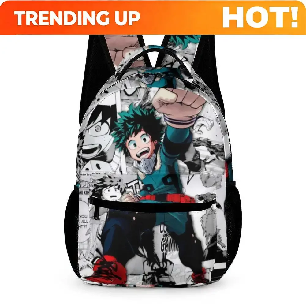 Custom Bag My Hero Academia Backpack Rucksack Lightweight Prints Daypack