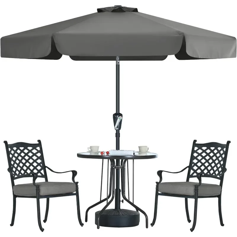 

-Valance Patio Umbrella For Outdoor Table Market (7.5ft)