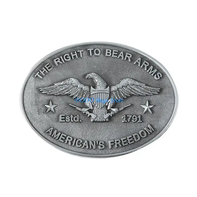 مشبك حزام معدني متعدد الأنواع بنمط تخفيف على شكل روك للبالغين #3