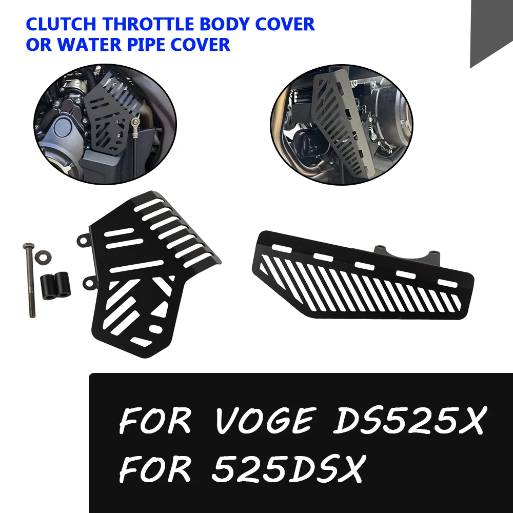 

For 525DSX Engine Throttle Body Protector Guard For VOGE Valico DS525X 525DSX 525 DSX DS 525 X 2023 2024 2025 Water Pipes Cover