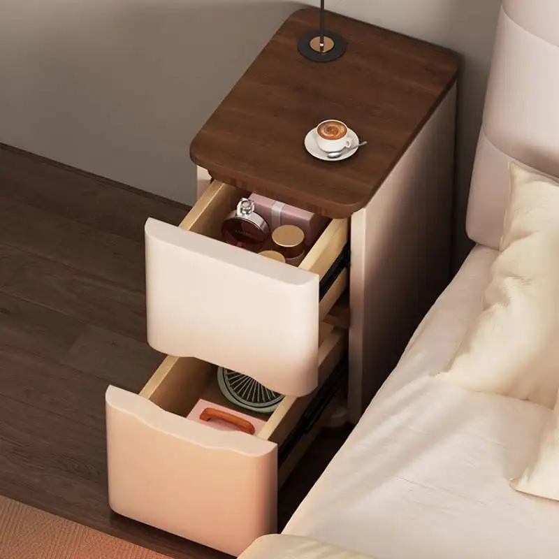 

Living Room Modern Nightstands Nordic Organizer Storage Bedroom Nightstands Bedside Luxury Tavolino Da Letto Home Furniture