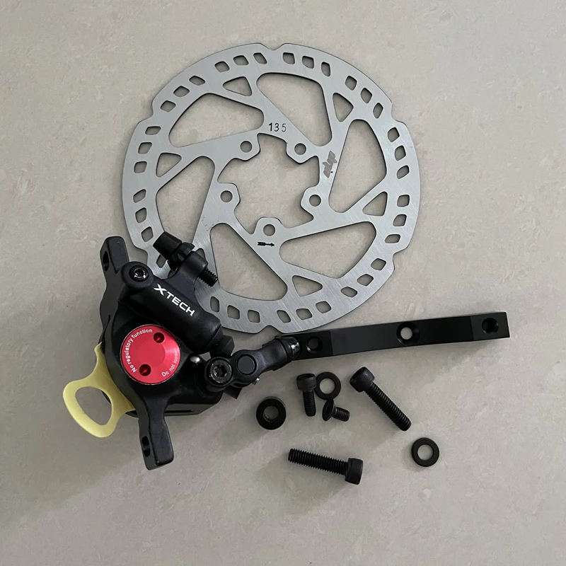 XTECH HB100 Rear Brake Disc Set For Xiaomi M365 Pro 1S Pro 2 Electric Scooter Accessories Rear Wheel Hydraulic Disc Brake Parts