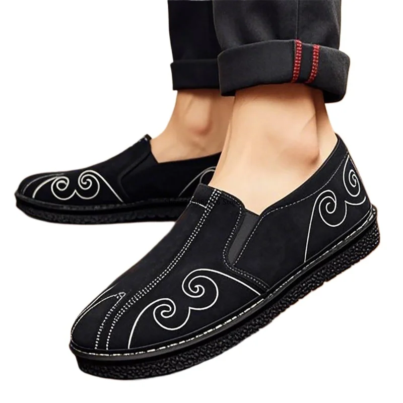 

Обувь для кунг-фу, традиционная китайская обувь для кунг-фу, ушу, тай-чи, старая пекинская обувь, кроссовки для боевых искусств Wing Chun