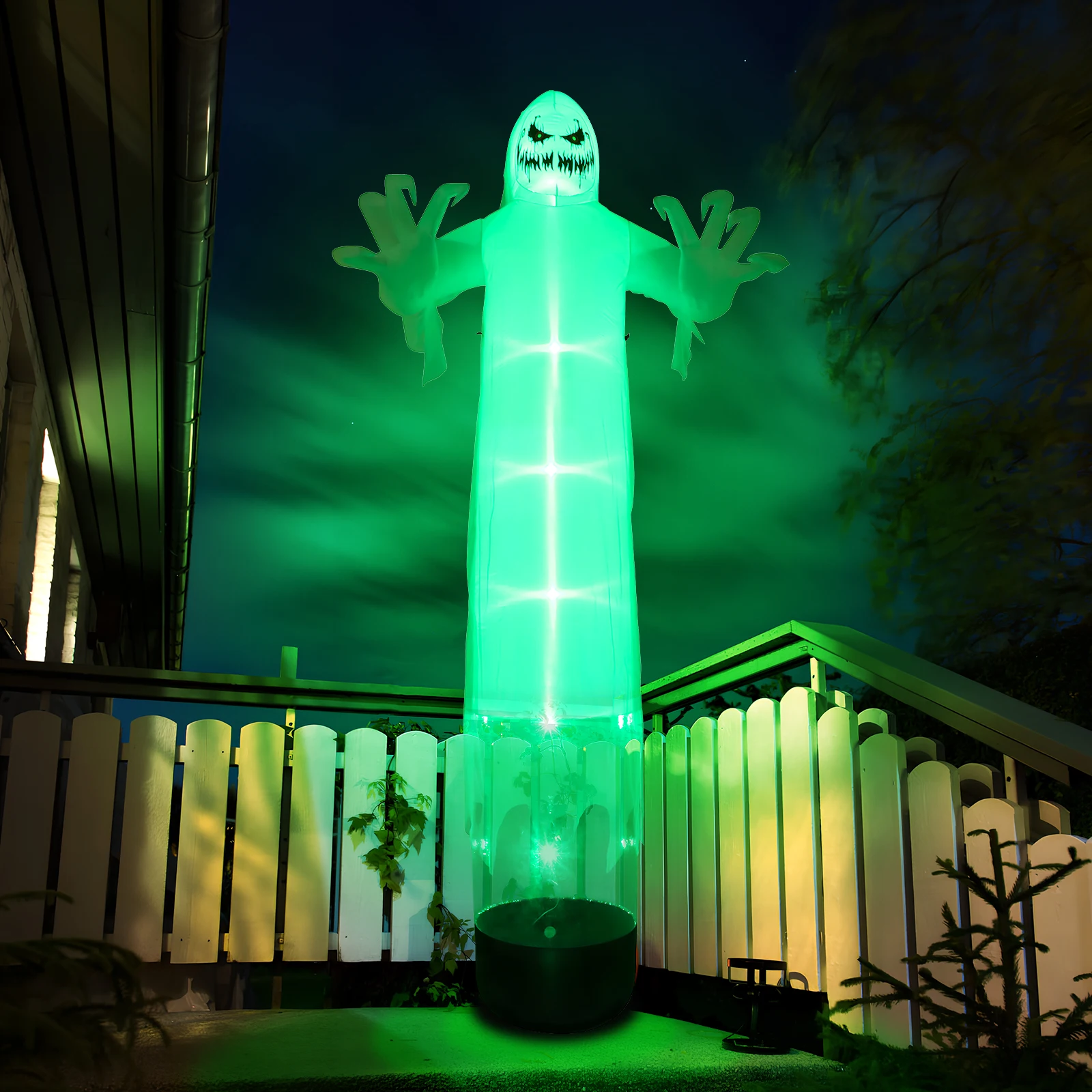 

Halloween Inflatable Ghost air model Outdoor Terror Ornament Halloween Inflatable Ghost balloon Adornment Party Yard Garden deco