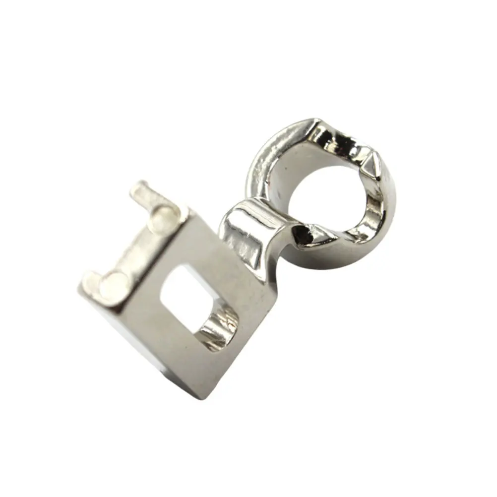 스테인리스 스틸 로우 룰러 프리 모션 프레서 풋 1/4 인치 월 니들 프로텍션 롱 슬롯 조절 가능 브라더 싱어 호환