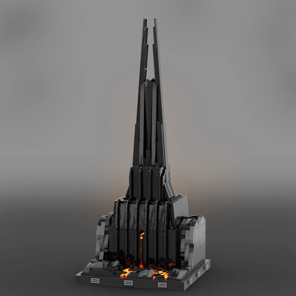 

MOC-149491 Obsidian Tower / Personal Abode / Fortress / Castle 1430 Parts