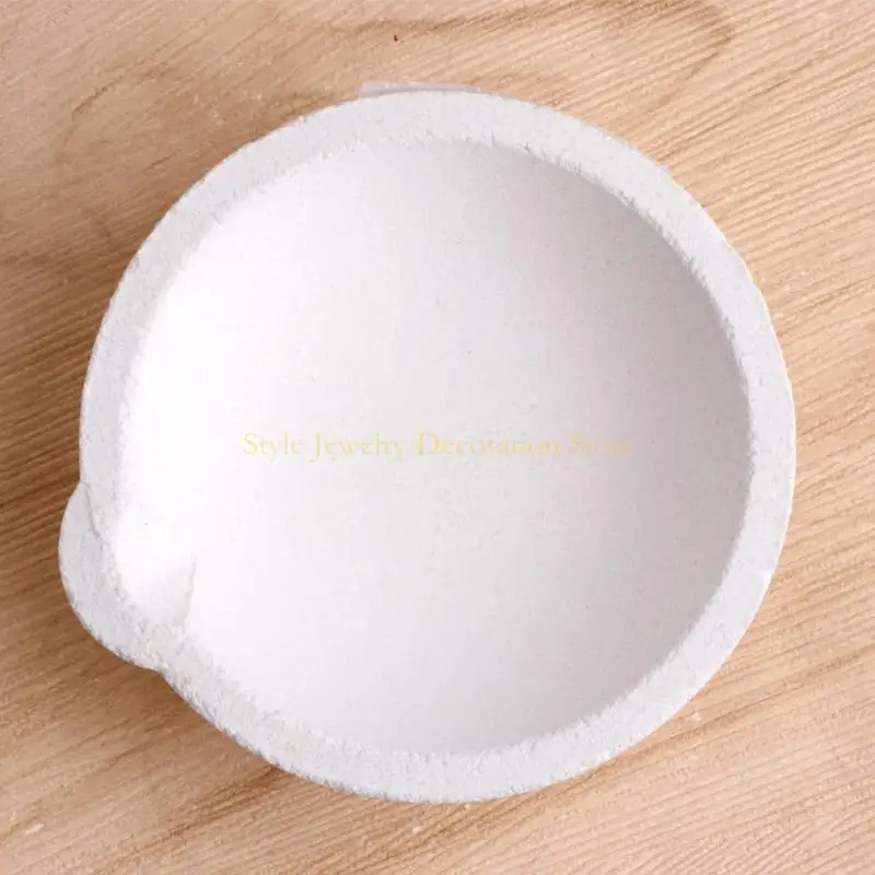 Strumenti fusione gioielli D46E 250 grammi canotta in ceramica in silice silice temperatura per ciotola