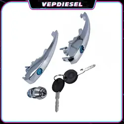 1 Set 111837205J 113837205M 113898205M Ignition Lock Kit Door Handles Engine T Handle for VW Volkswagen Beetle 1984 Super KAEFER